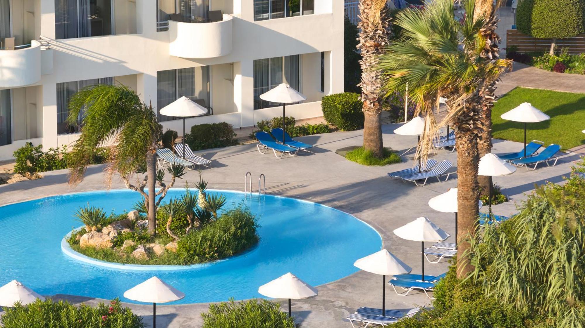 Blue Bay Beach Resort Ialysos  Exterior foto